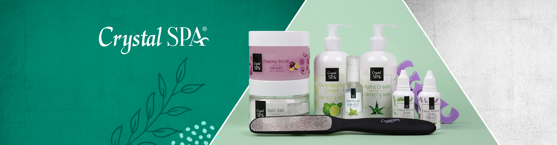 Crystal Spa - műköröm alapanyag márka