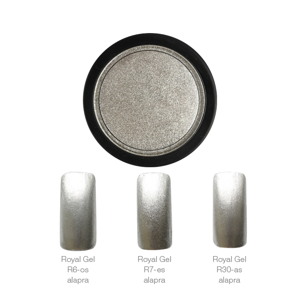 Crystal Nails - Crystal Nails ChroMirror króm pigmentpor - Fine silver