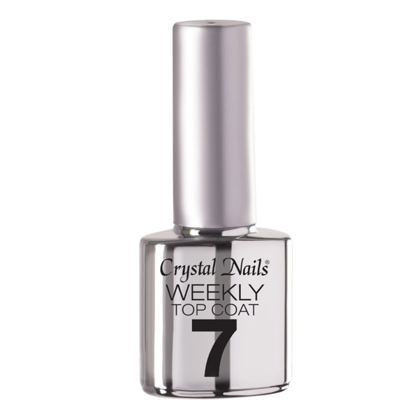 Crystal Nails - Weekly Top Coat Fedőlakk - 4ml 