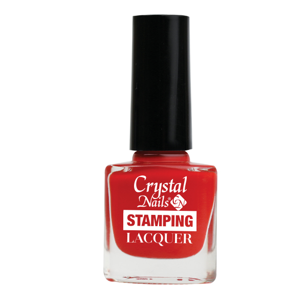Crystal Nails - Stamping Lacquer nyomdalakk - Piros
