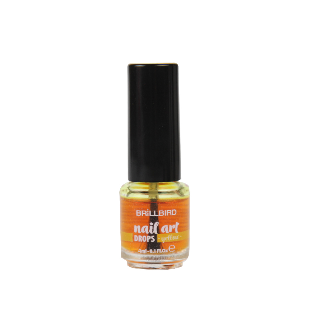 BrillBird - Nail Art Drops Yellow 4ml