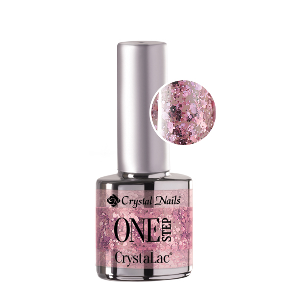 Crystal Nails - ONE STEP CrystaLac 1S44 - 4ml