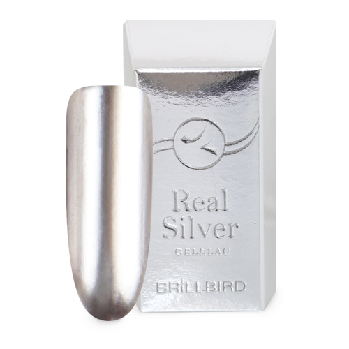 BrillBird - Real Silver Gél Lakk - 5ml