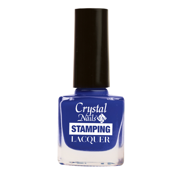 Crystal Nails - Stamping lacquer nyomdalakk - Kék