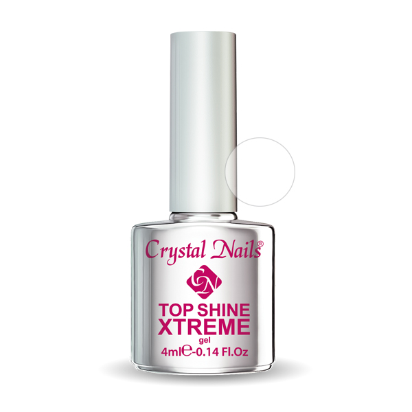 Crystal Nails - Xtreme Top Shine átlátszó fényzselé (Clear) - 4ml