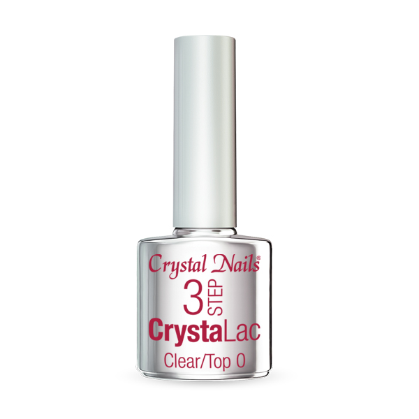 Crystal Nails - 3 STEP CrystaLac - Clear/Top 0 (8ml)