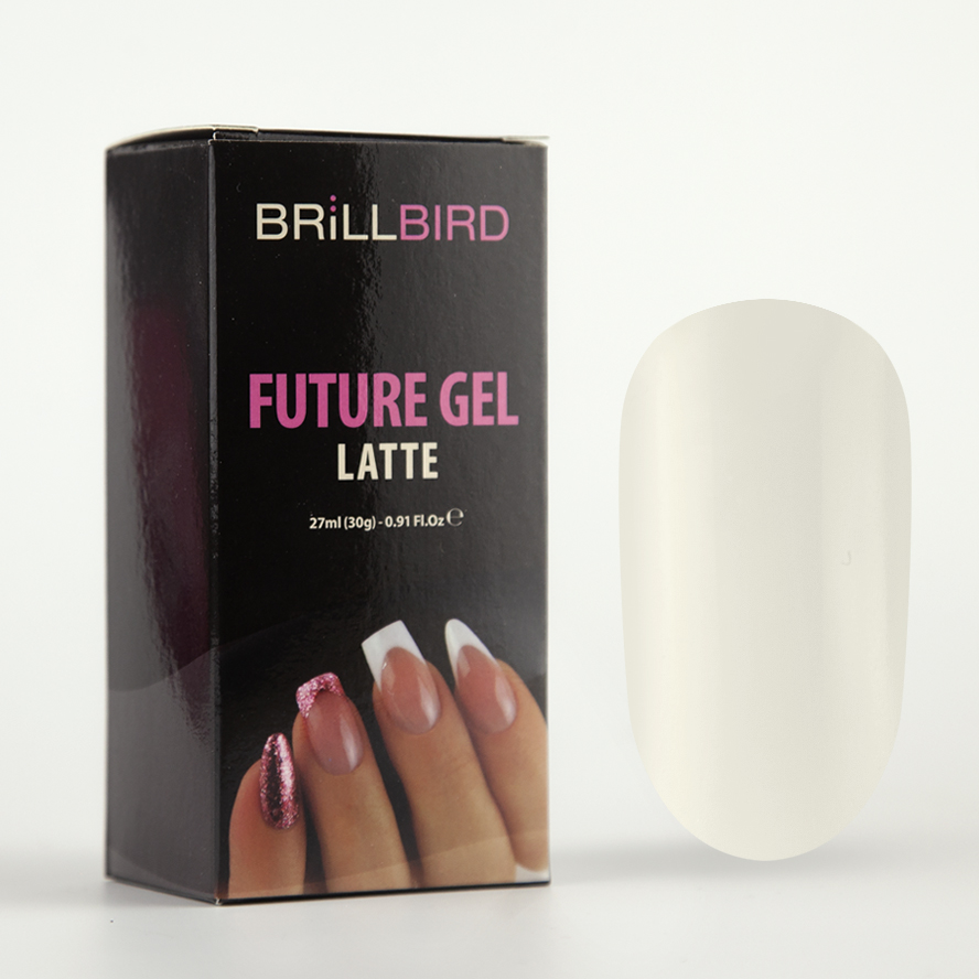 BrillBird - Future Gel Latte /Polygel Akril Zselé/ 30g