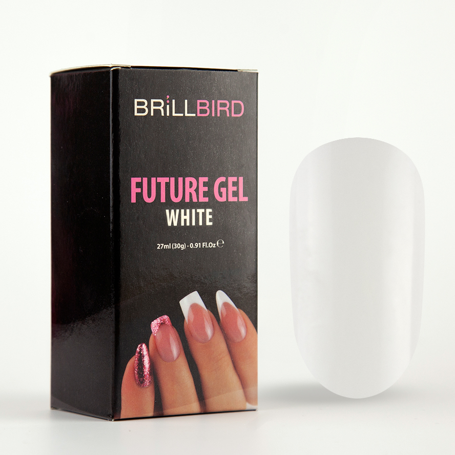 BrillBird - Future Gel White /Polygel Akril Zselé/ 30g