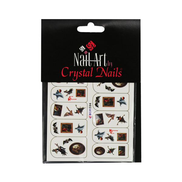 Crystal Nails - CN köröm matrica (BOP/084) Halloween