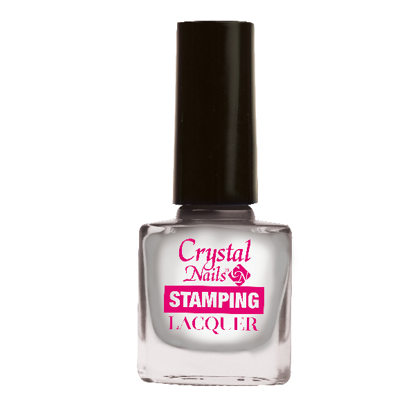 Crystal Nails - Stamping lacquer nyomdalakk - Chrome silver