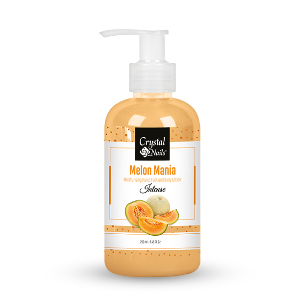 Crystal Nails - Moisturising Hand, Foot and Body Lotion - Melon Mania - Intense 250ml