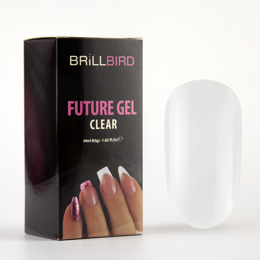 BrillBird - Future Gel Clear /Polygel Akril Zselé/ 60g - nagy kiszerelés
