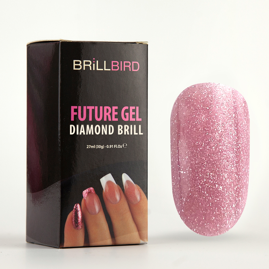 BrillBird - Future Gel Diamond Brill /Polygel Akril Zselé/ 30g