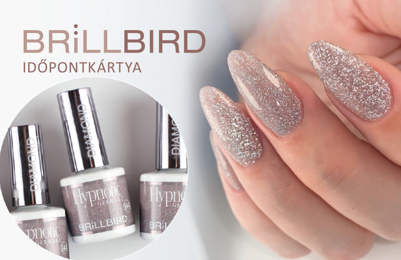 BrillBird - BB Időpontkártya - Ezüst diamond