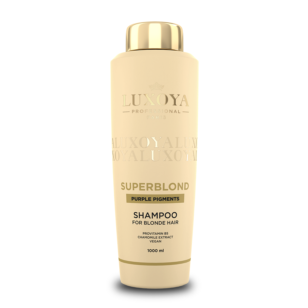 Luxoya - SUPERBLOND - Sampon 1000ml - Szőkített hajra