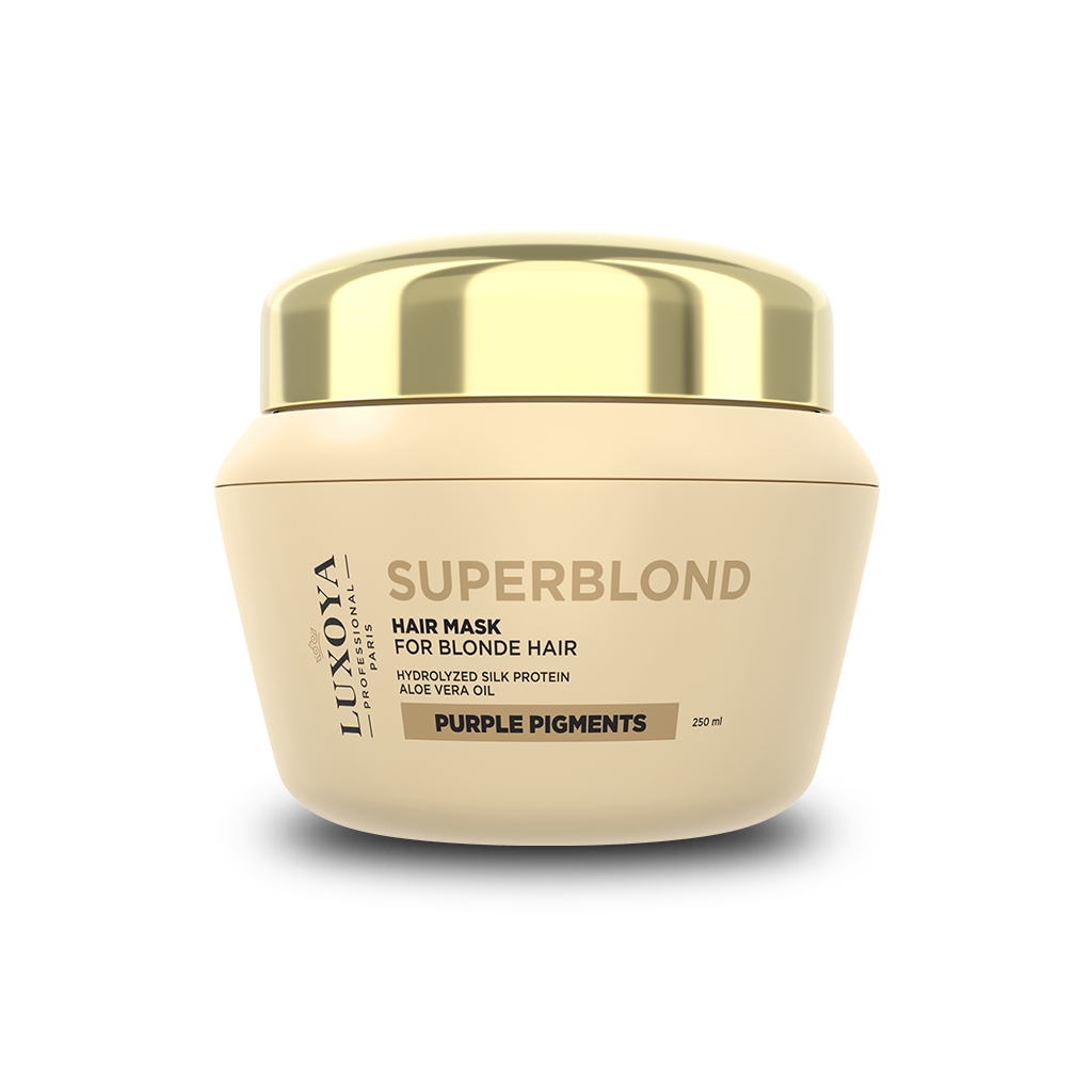Luxoya - SUPERBLOND - Hajmaszk 250ml - Szőkített hajra