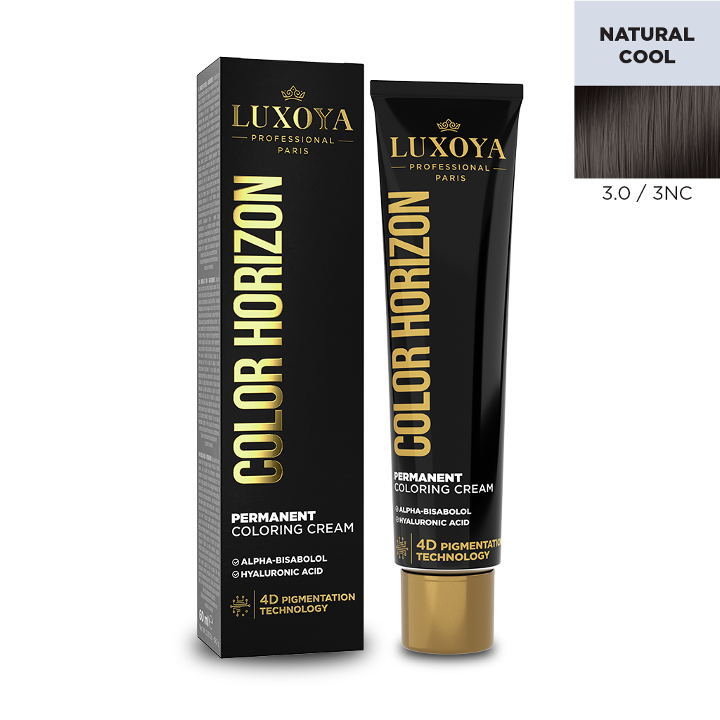 Luxoya - COLOR HORIZON - Ammóniás hajfesték 3.0/3NC 60ml