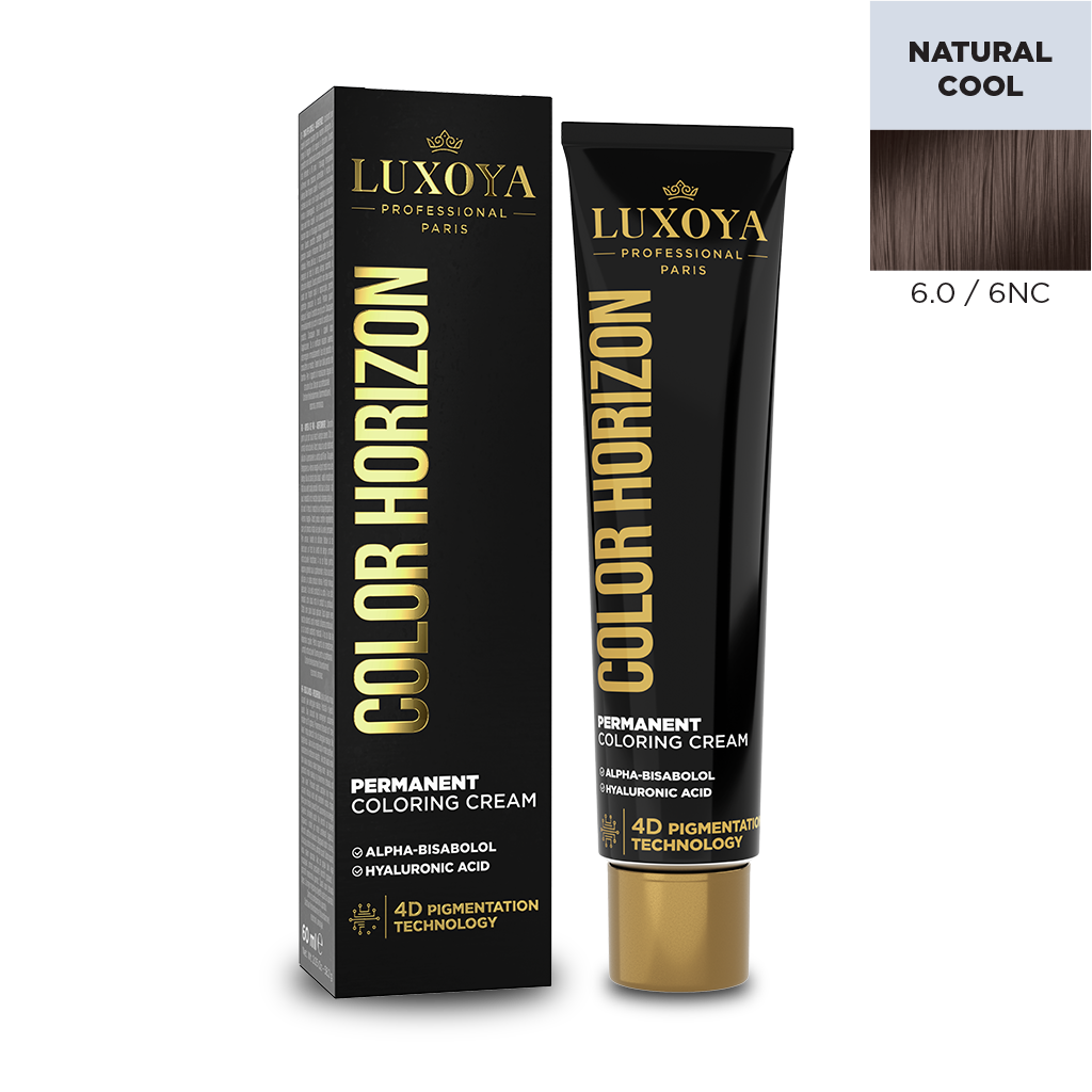 Luxoya - COLOR HORIZON - Ammóniás hajfesték 6.0/6NC 60ml
