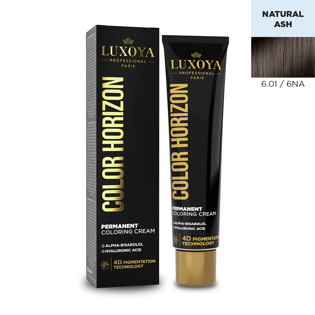 Luxoya - COLOR HORIZON - Ammóniás hajfesték 6.01/6NA 60ml