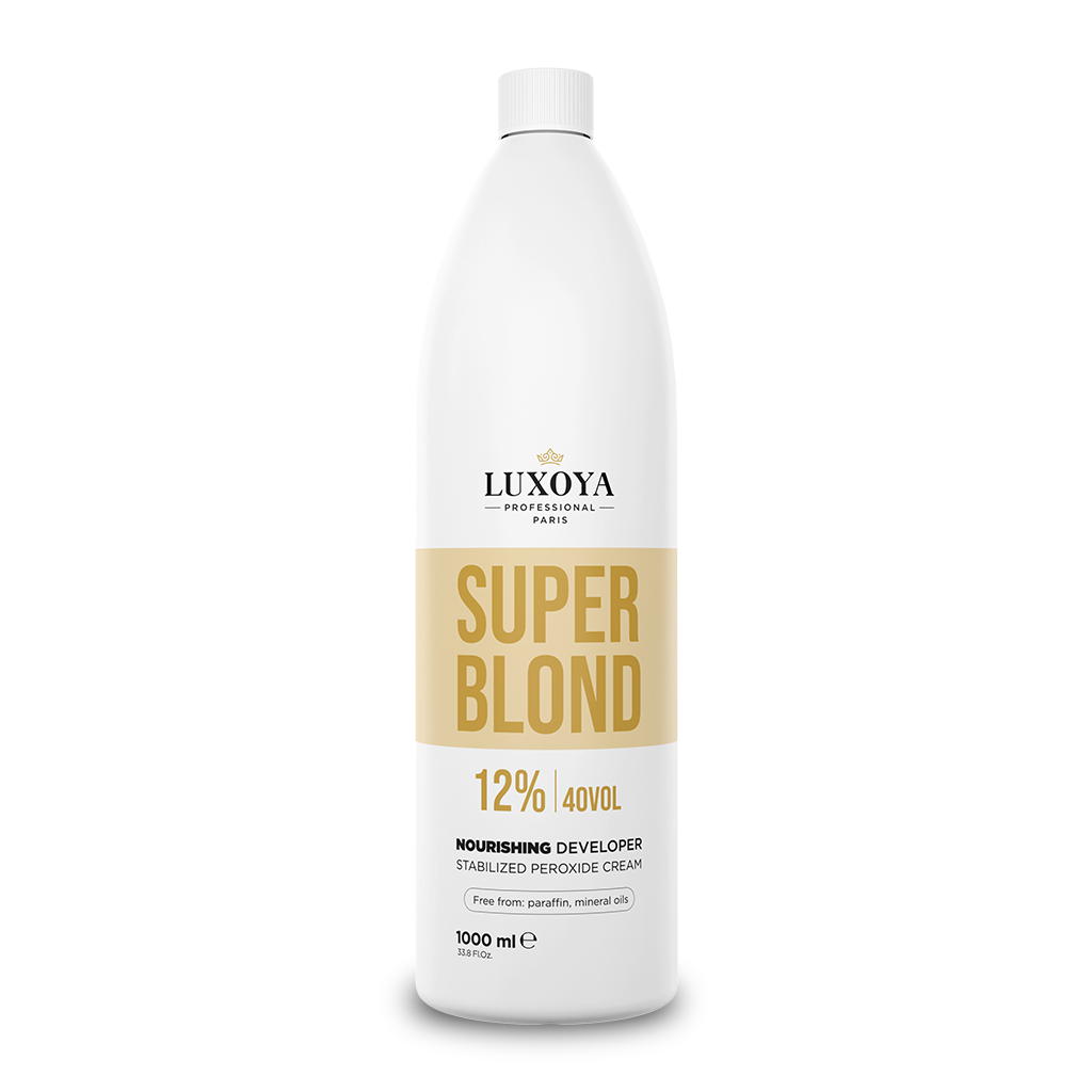Luxoya - SUPERBLOND NOURISHING DEVELOPER - Előhívó folyadék (OXI) vol. 40/12% - 1000ml
