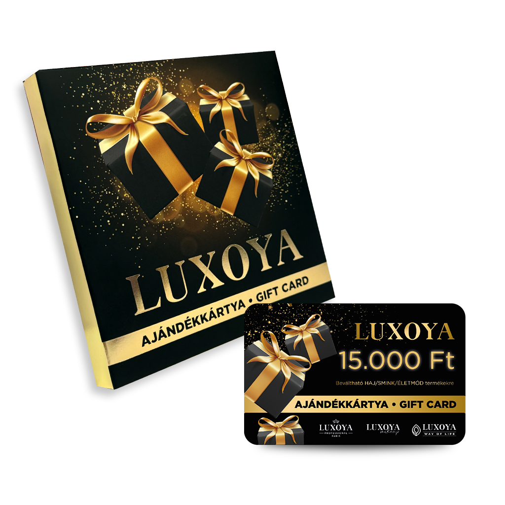Luxoya - Ajándékkártya - 15.000 Ft értékben