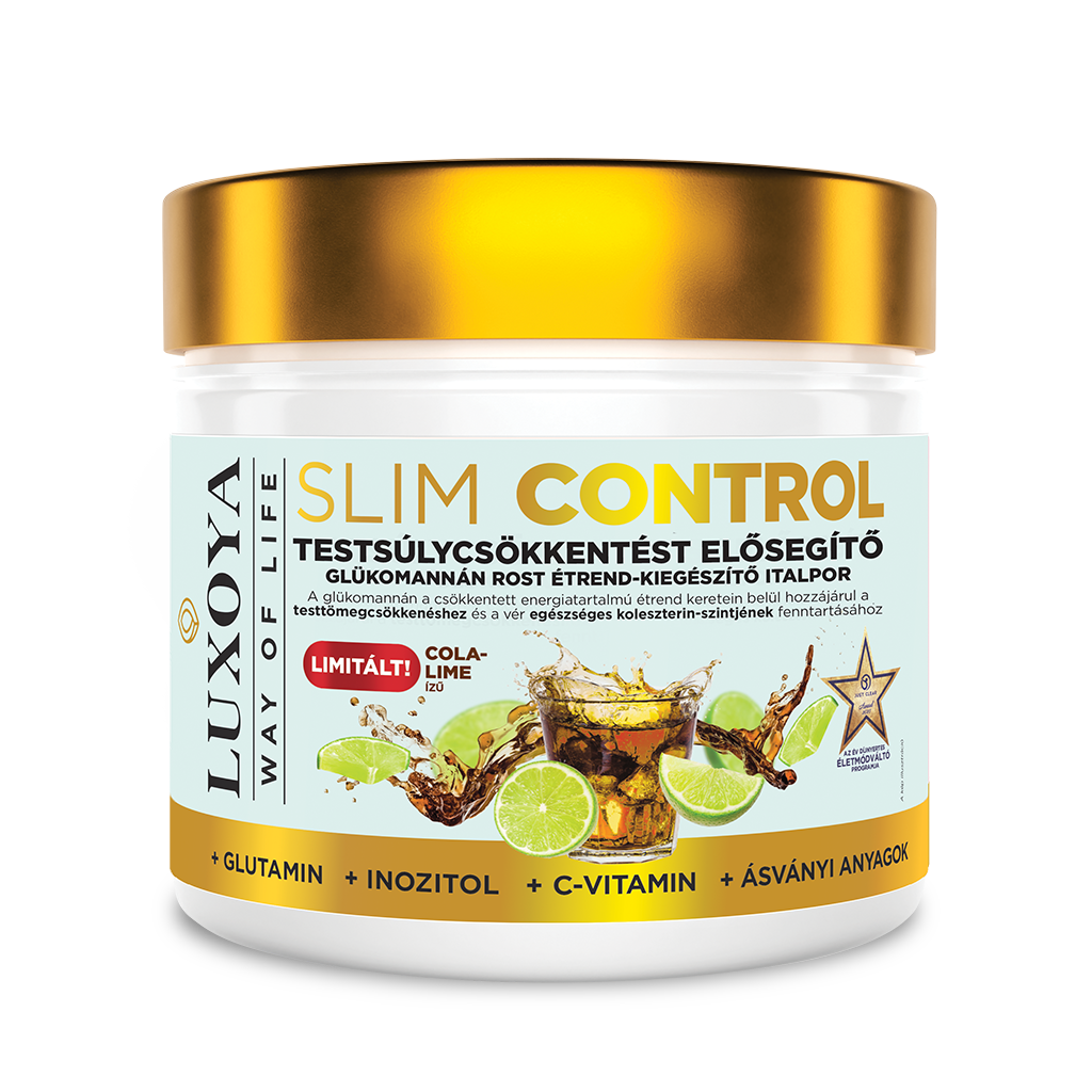 Luxoya - Slim Control - Glükomannán por 300g – Cola-Lime