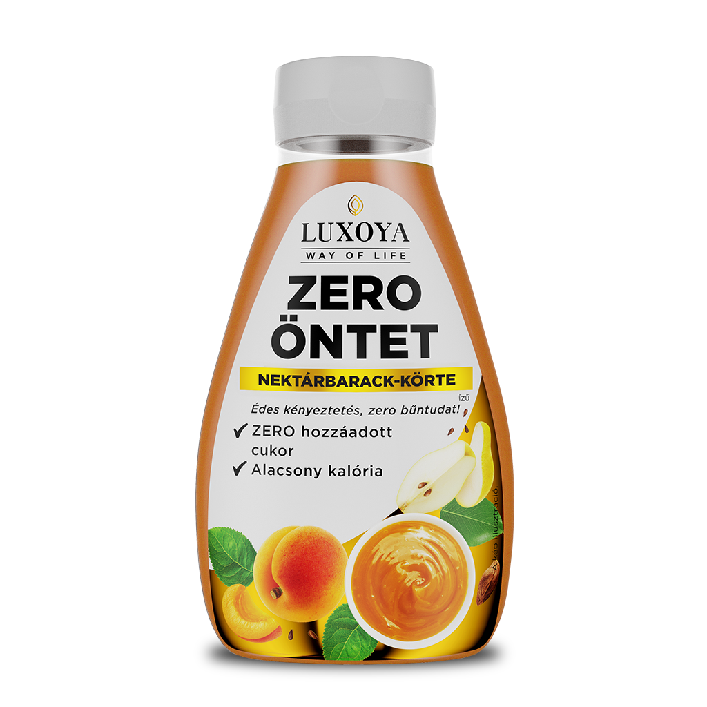 Luxoya - Zero Öntet - Nektárbarack-körte 240g