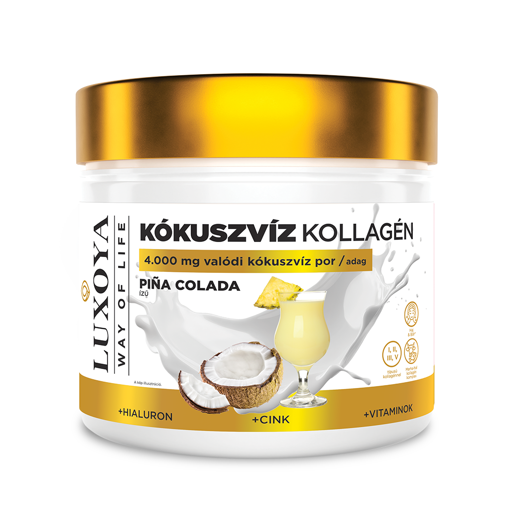 Luxoya - Kókuszvíz Kollagén 300g - Pina Colada ízű