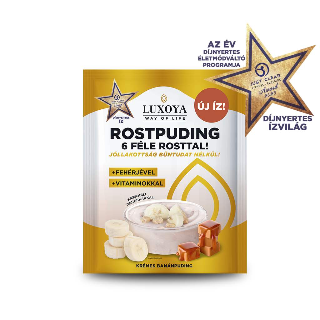 Luxoya - Rostpuding 6 féle rosttal - Krémes banán puding 25g