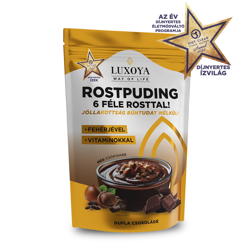 Luxoya - Rostpuding 6 féle rosttal - Dupla csokoládé 300g