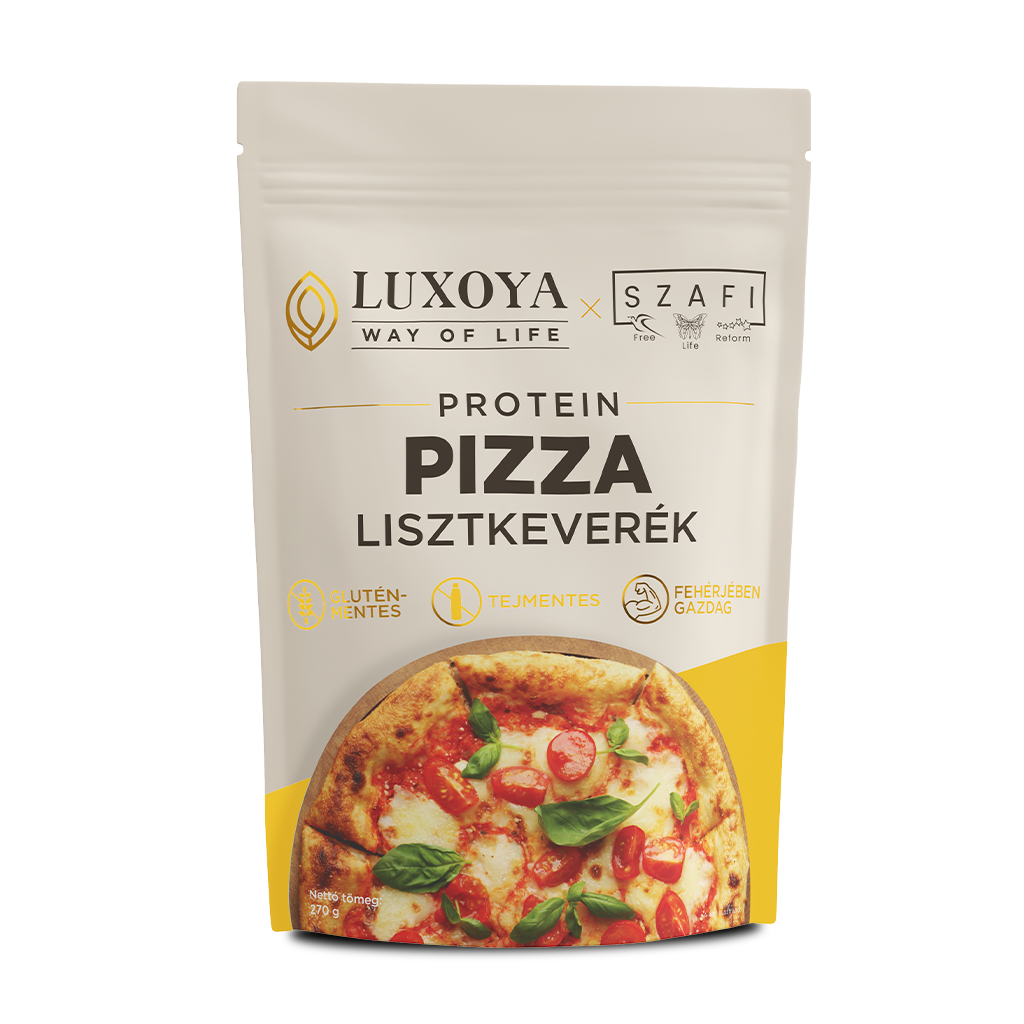 Luxoya - Luxoya x Szafi – Protein Pizza lisztkeverék