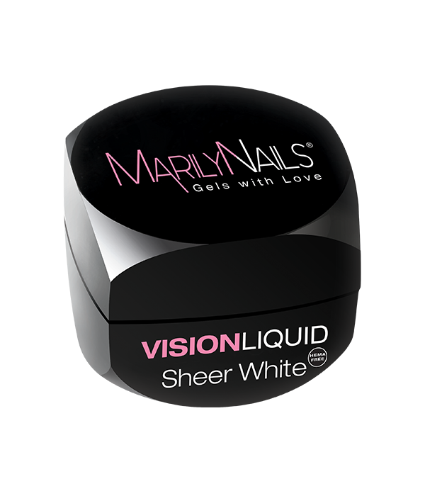 MarilyNails - Vision Liquid - Sheer White 13ml