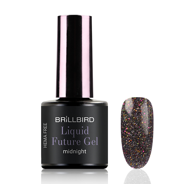 BrillBird - Liquid Future Polygel - Midnight 8ml