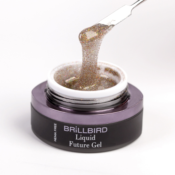 BrillBird - Liquid Future Polygel - Gold 15ml