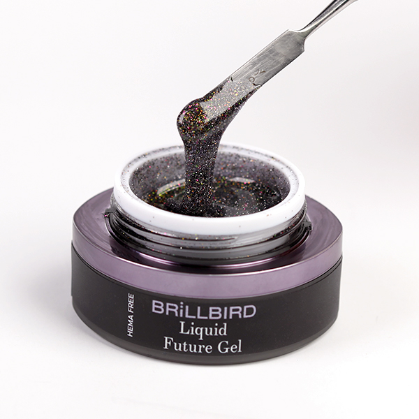 BrillBird - Liquid Future Polygel - Midnight 15ml