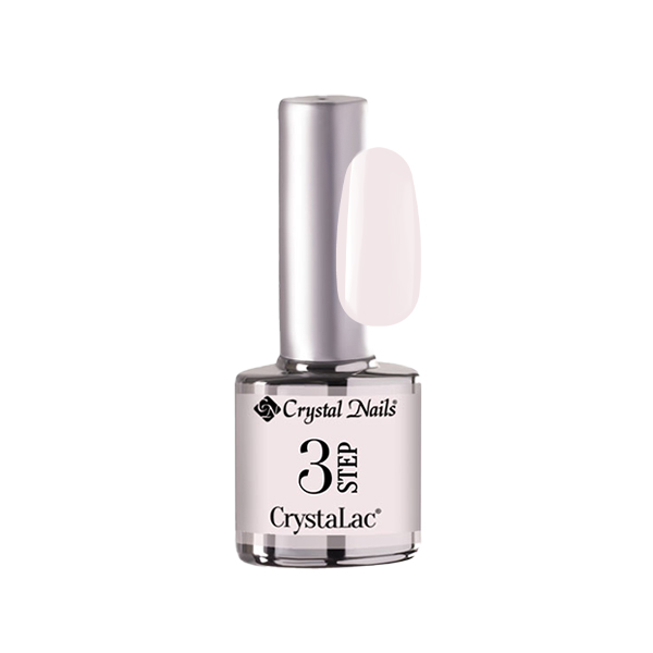 Crystal Nails - 3 STEP CrystaLac - Mega White (8ml)