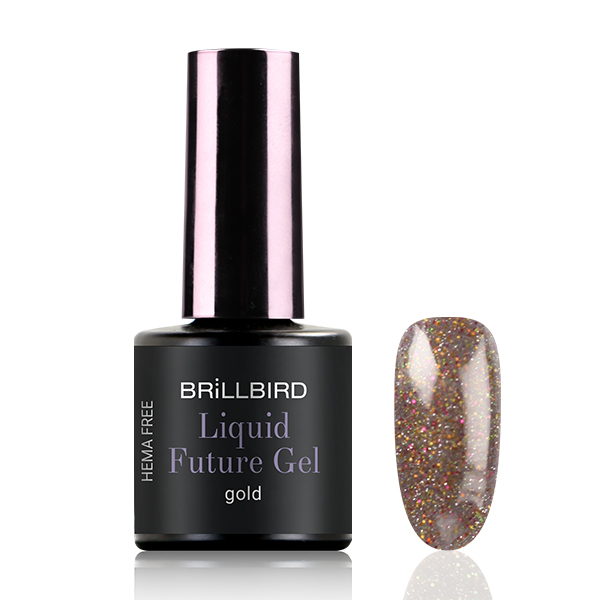 BrillBird - Liquid Future Polygel - Gold 8ml