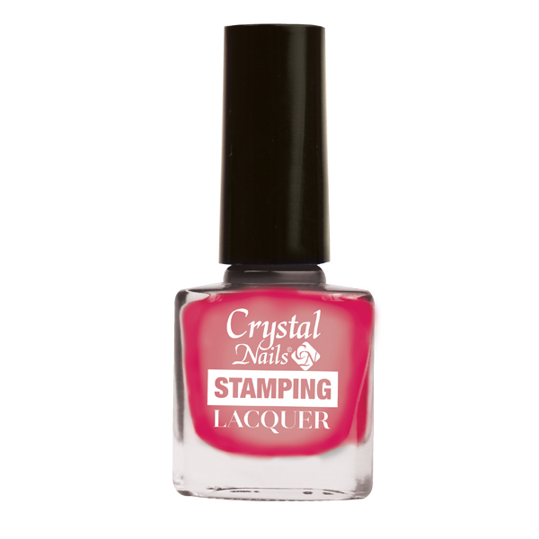Crystal Nails - Stamping lacquer nyomdalakk - chrome pink