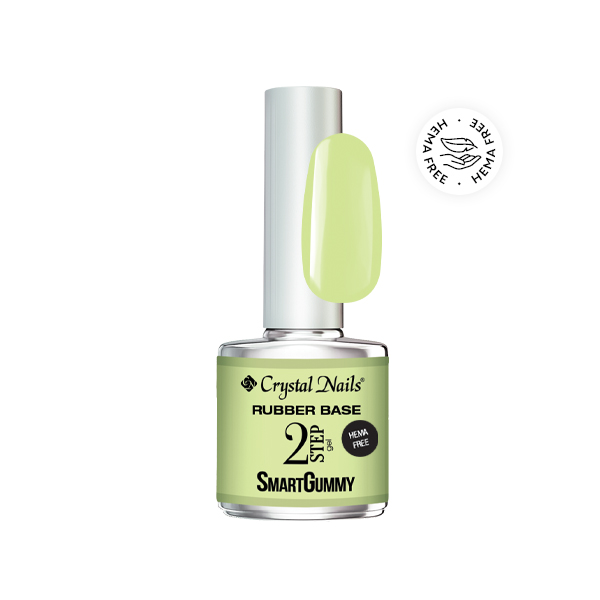 Crystal Nails - 2S SmartGummy HEMA Free Rubber base gel - Nr56 Charlock 8ml