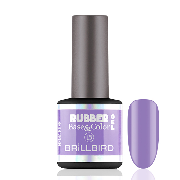 BrillBird - HEMA Free Rubber Gel Base&Color - 15 - 8ml