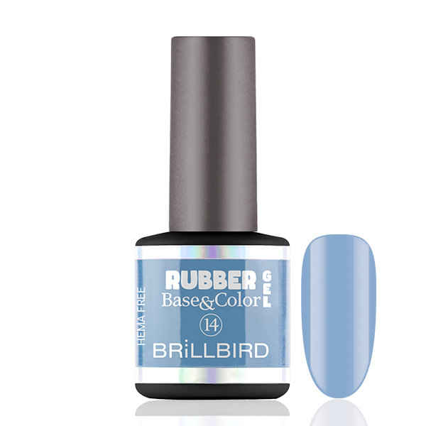 BrillBird - HEMA Free Rubber Gel Base&Color - 14 - 8ml