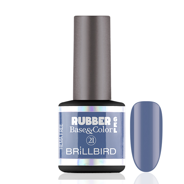 BrillBird - HEMA Free Rubber Gel Base&Color - 21 - 8ml