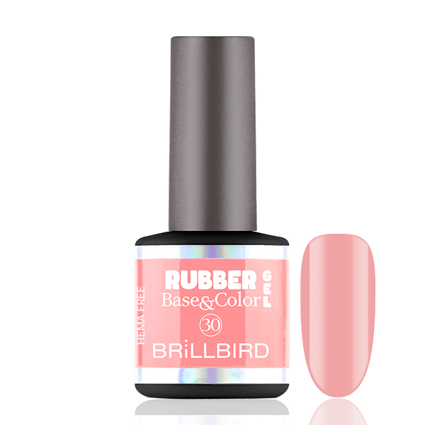 BrillBird - HEMA Free Rubber Gel Base&Color - 30 - 8ml