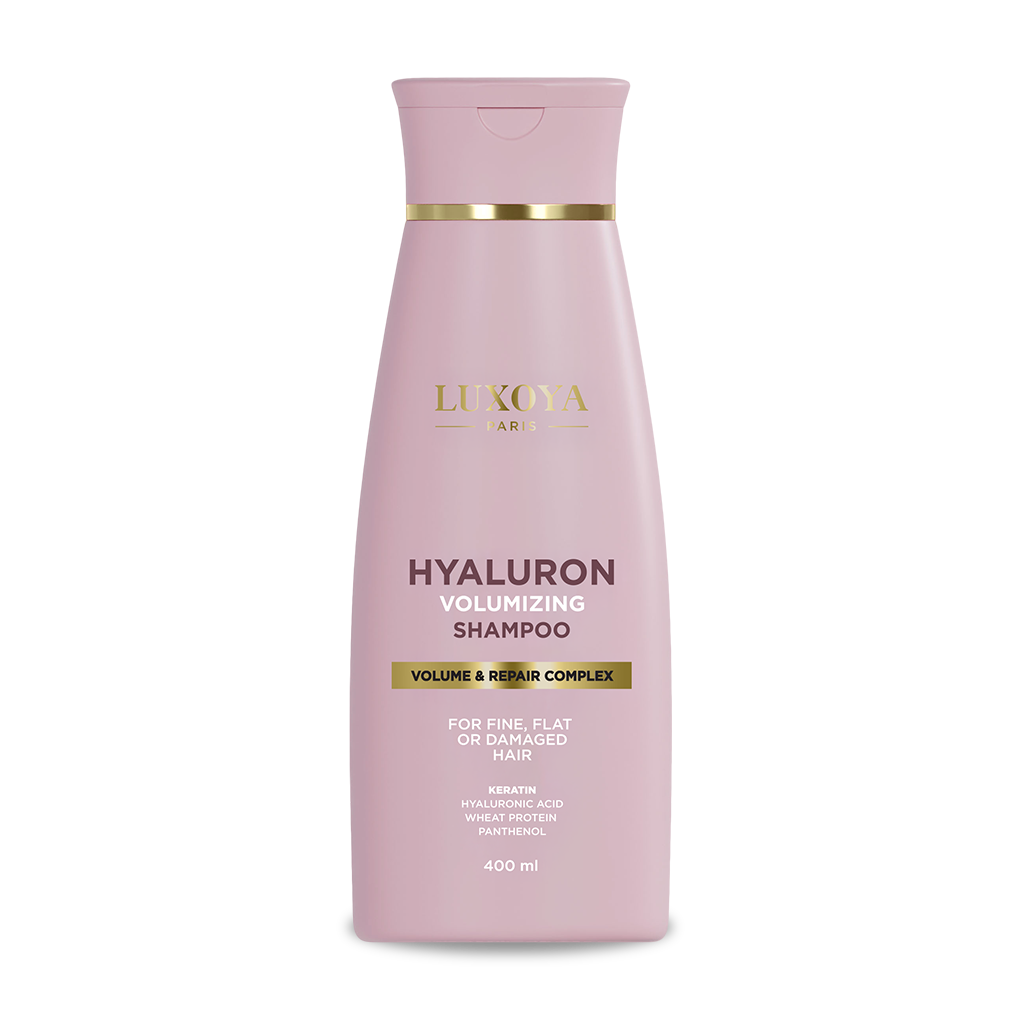 Luxoya - HYALURON VOLUMIZING SHAMPOO – HIALURONSAVAS VOLUMENNÖVELŐ SAMPON KERATINNAL - 400ml