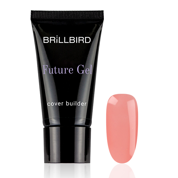 BrillBird - Future gel Cover Builder / Polygel Akril Zselé/ 30g