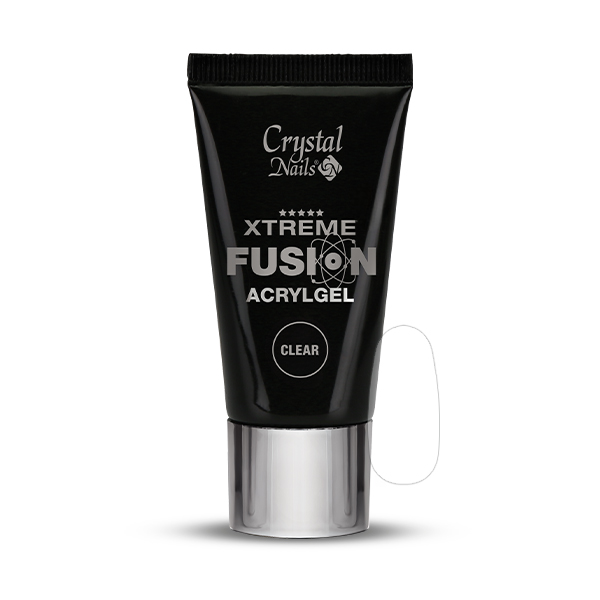 Crystal Nails - Xtreme Fusion AcrylGel Clear - 54ml (60g)