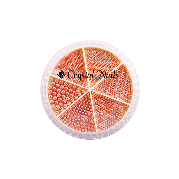Crystal Nails - Crystal nails Metál Körömgyöngy készlet - RoseGold