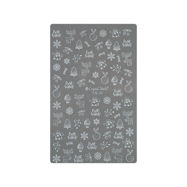 Crystal Nails - CN Körömmatrica (CN-25)