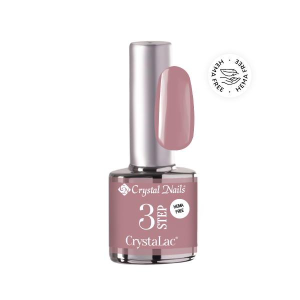 Crystal Nails - 3 STEP HEMA Free CrystaLac - 3S122 (8ml)