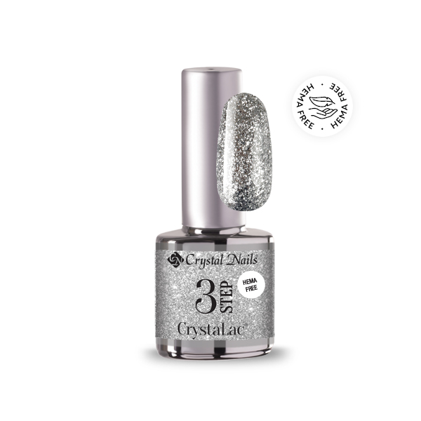 Crystal Nails - 3 STEP HEMA Free CrystaLac - 3S206FP (4ml)